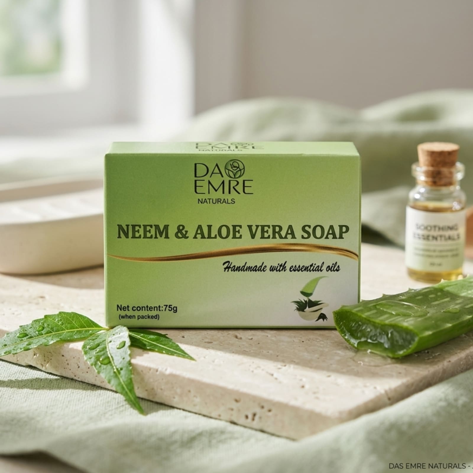 Savon au Neem et à l'Aloe Vera