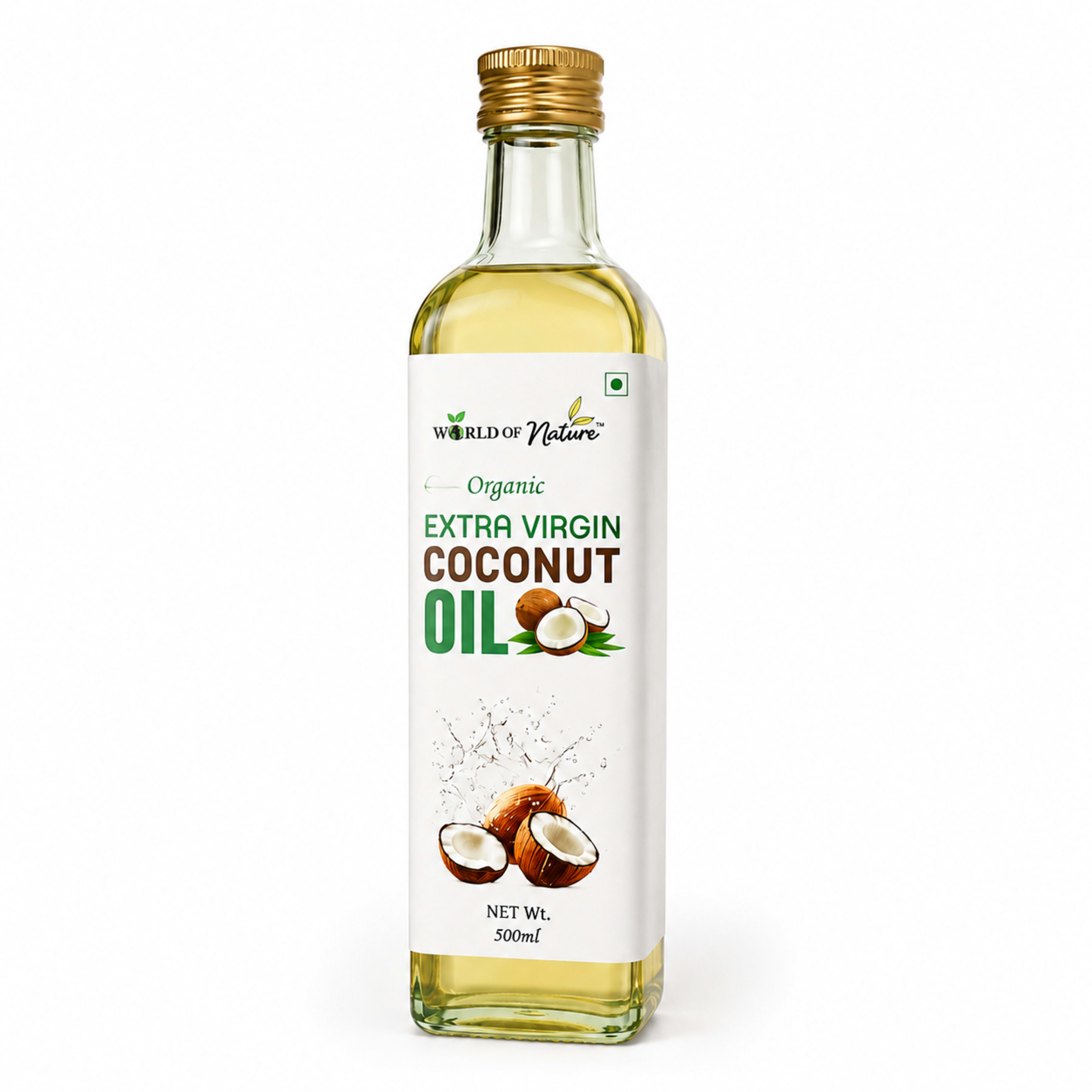 Organic Cold-Pressed Coconut Oil