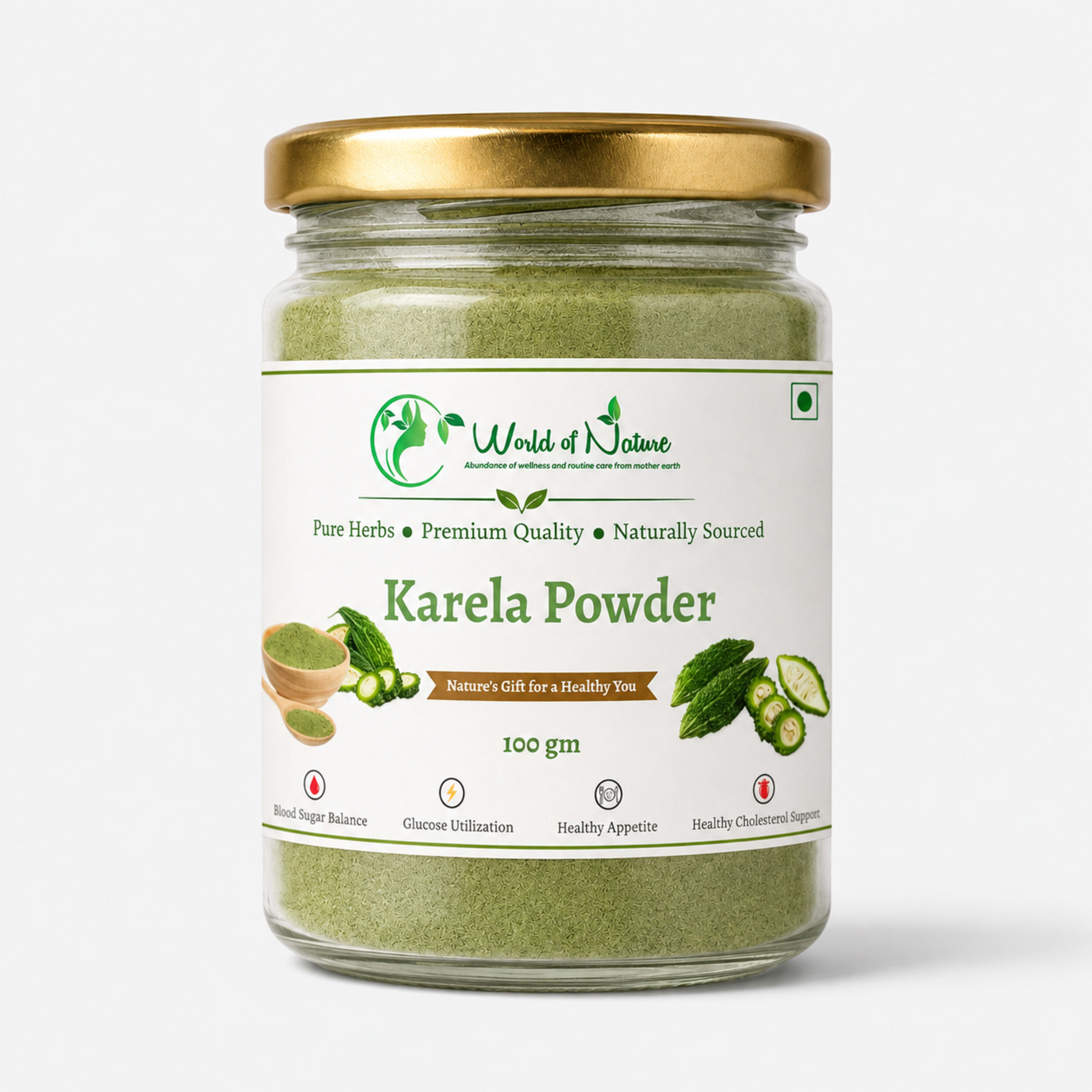 Karela Powder (Bitter Gourd)