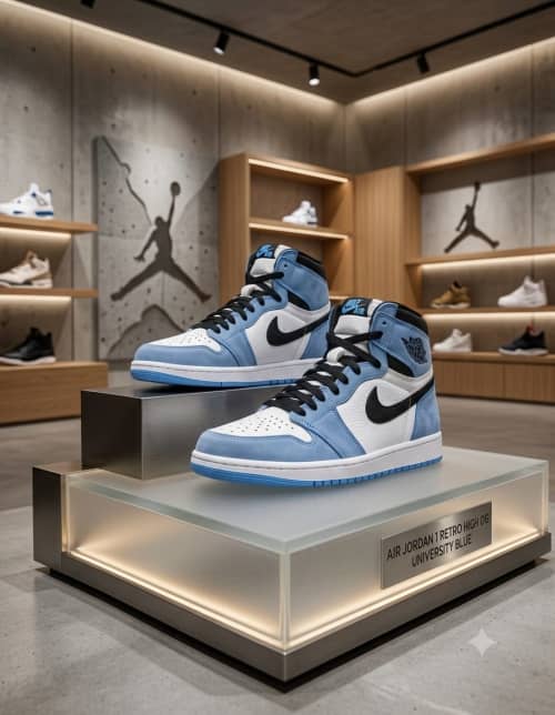 Nike Jordan 1 university blue
