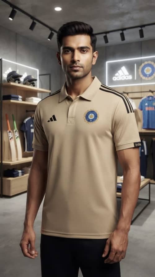 Adidas Indian logo tees