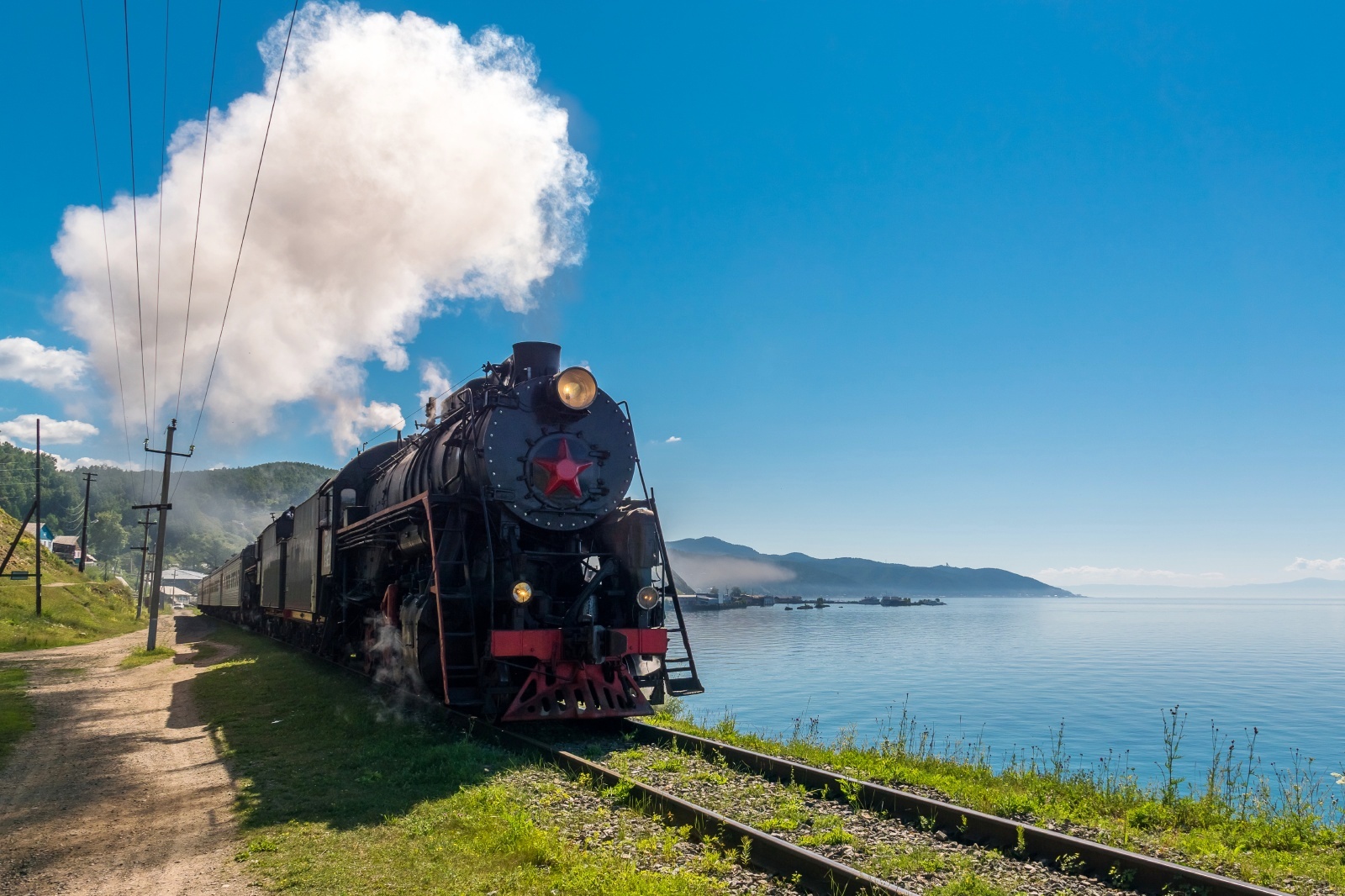 バイカル湖岸鉄道乗車体験