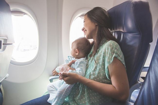 When can babies be taken on planes?