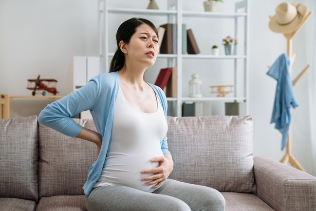 Back pain in pregnancy
