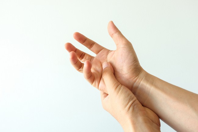 Finger.hand,Trigger,Finger,Lock,Concept,Healthy,White,Background