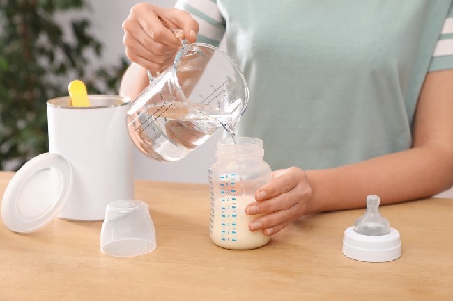 Prepare infant formula