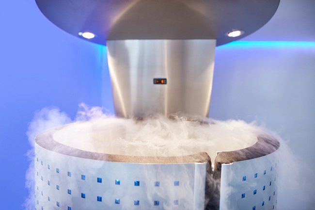 Cryotherapy,Capsule,In,Cosmetology,Clinic.,Cryo,Sauna,For,Whole,Body
