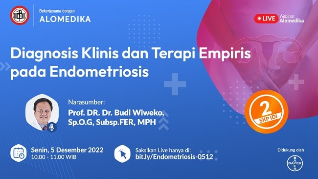 Live Webinar Diagnosis Klinis Dan Terapi Empiris Pada Endometriosis