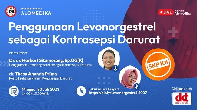 Live Webinar Penggunaan Levonorgestrel Sebagai Kontrasepsi Darurat Live Webinar Penggunaan Levonorgestrel Sebagai Kontrasepsi Darurat