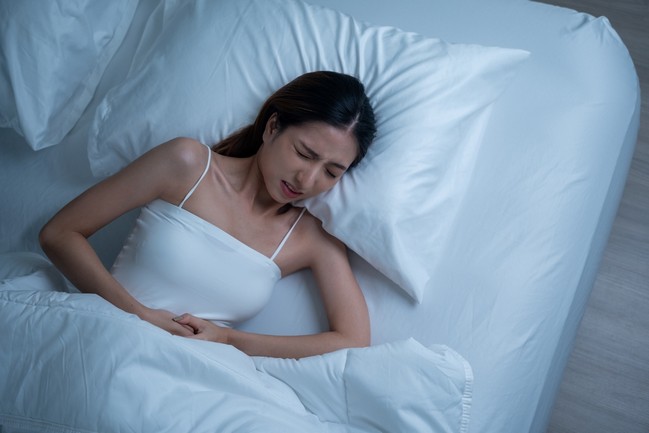 How to relieve stomach pain at night