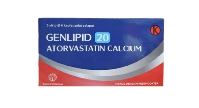 Genlipid Box Genlipid - Manfaat, Dosis, dan Efek Samping - Alodokter
