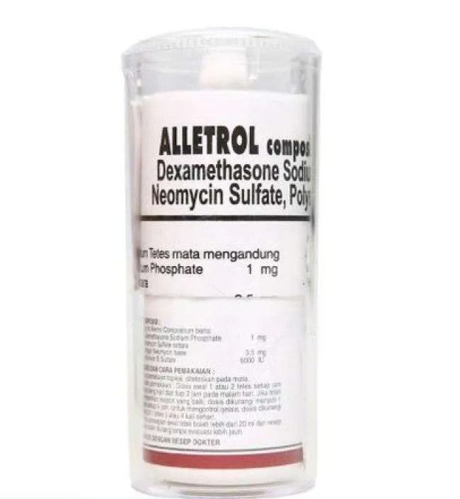 Alletrol Compositum Tetes Mata