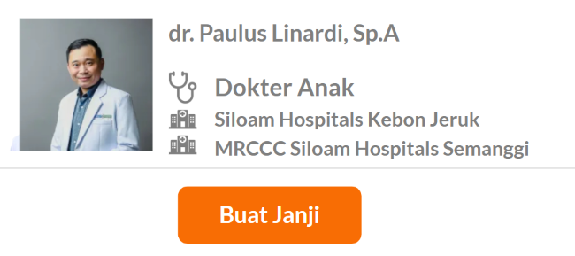 Dokter Spesialis Anak Terbaik di Jakarta Barat - Alodokter