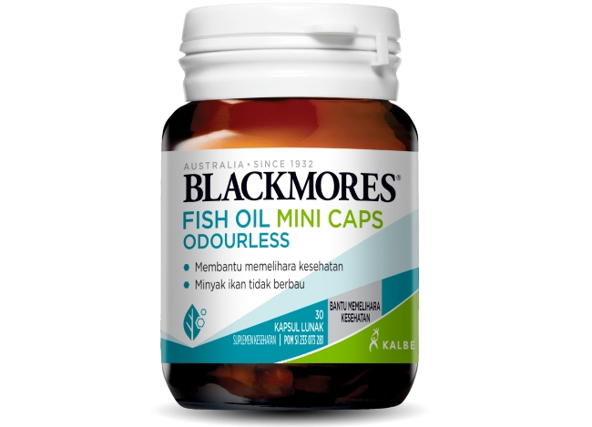 Blackmores Fish Oil Mini Caps Odourless