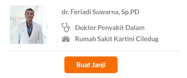 Dokter Spesialis Penyakit Dalam Terbaik di Jakarta Selatan - Alodokter