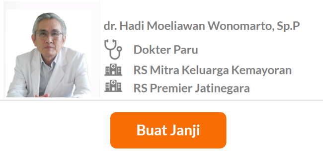 Dokter Spesialis Paru Terbaik di Jakarta Pusat - Alodokter