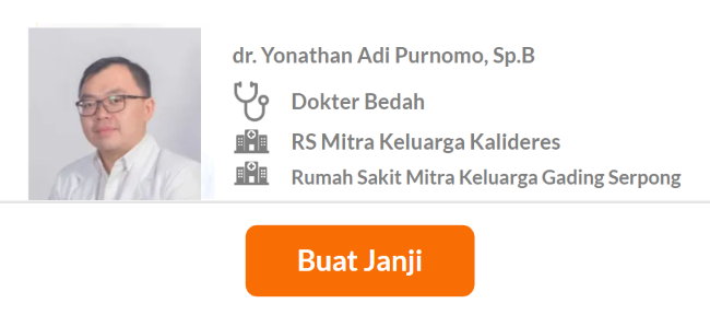 Dokter Spesialis Bedah Terbaik di Jakarta Barat - Alodokter