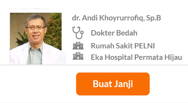 Dokter Spesialis Bedah Terbaik di Jakarta Barat - Alodokter