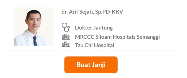 Dokter Spesialis Jantung dan Pembuluh Darah Terbaik di Jakarta Pusat - Alodokter