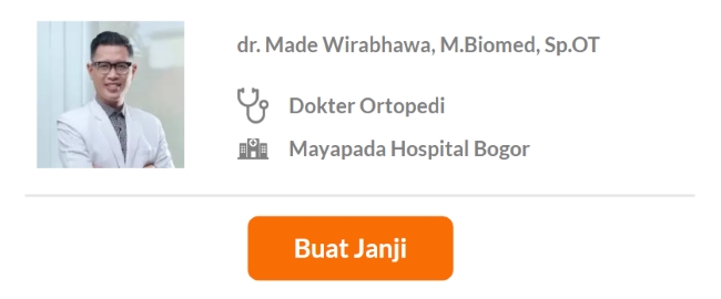 Dokter Spesialis Ortopedi dan Traumatologi Terbaik di Bogor - Alodokter