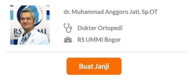 Dokter Spesialis Ortopedi dan Traumatologi Terbaik di Bogor - Alodokter