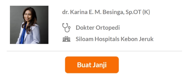 Dokter Spesialis Ortopedi dan Traumatologi Terbaik di Jakarta Barat - Alodokter