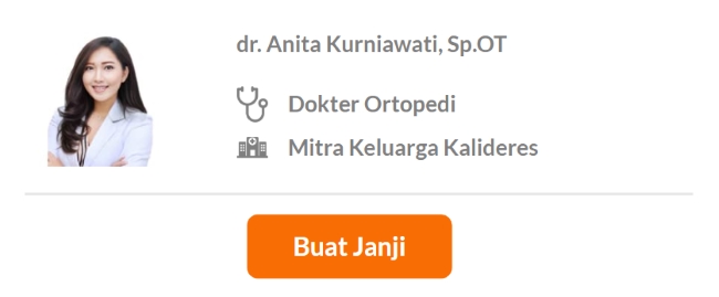 Dokter Spesialis Ortopedi dan Traumatologi Terbaik di Jakarta Barat - Alodokter