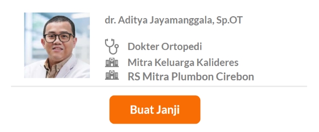 Dokter Spesialis Ortopedi dan Traumatologi Terbaik di Jakarta Barat - Alodokter