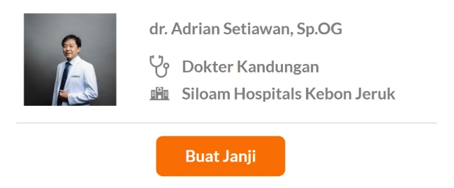 Dokter Spesialis Kebidanan dan Kandungan Terbaik di Jakarta Barat - Alodokter
