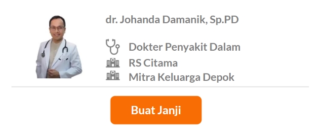 Dokter Spesialis Penyakit Dalam Terbaik di Bogor - Alodokter