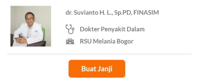 Dokter Spesialis Penyakit Dalam Terbaik di Bogor - Alodokter