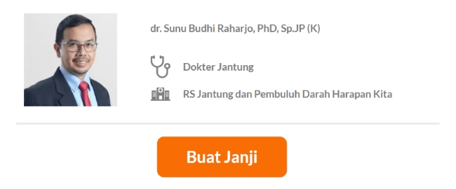 Dokter Spesialis Jantung dan Pembuluh Darah Terbaik di Jakarta Barat - Alodokter