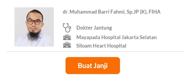Dokter Spesialis Jantung dan Pembuluh Darah Terbaik di Jakarta Selatan - Alodokter