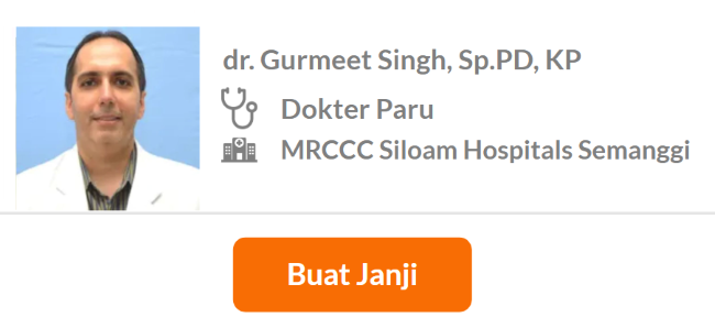 Dokter Spesialis Paru Terbaik di Jakarta Pusat - Alodokter