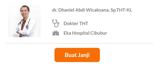 Dokter Spesialis THT Terbaik di Bogor - Alodokter