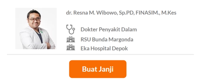 Dokter Spesialis Penyakit Dalam Terbaik di Depok - Alodokter