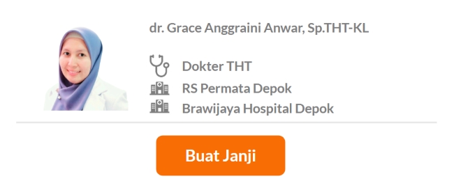 Dokter Spesialis THT Terbaik di Depok - Alodokter