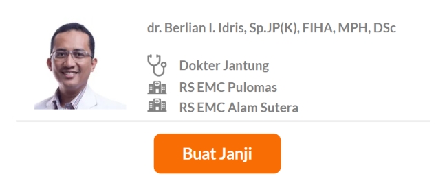 Dokter Spesialis Jantung dan Pembuluh Darah Terbaik di Jakarta Timur - Alodokter