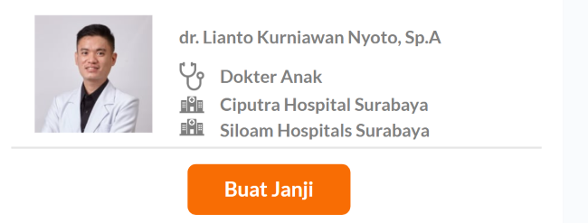 Dokter Spesialis Anak Terbaik di Surabaya - Alodokter