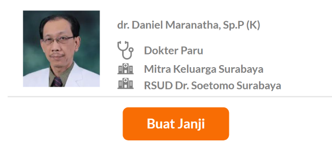 Dokter Spesialis Paru Terbaik di Surabaya - Alodokter