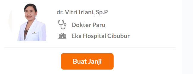 Dokter Spesialis Paru Terbaik di Bogor - Alodokter