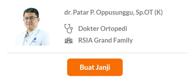 Dokter Spesialis Ortopedi dan Traumatologi Terbaik di Jakarta Utara - Alodokter