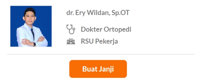 Dokter Spesialis Ortopedi dan Traumatologi Terbaik di Jakarta Utara - Alodokter