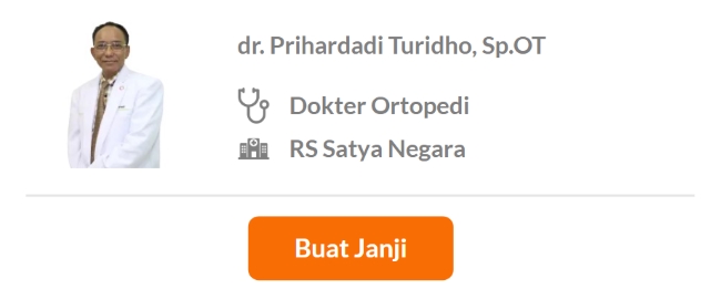 Dokter Spesialis Ortopedi dan Traumatologi Terbaik di Jakarta Utara - Alodokter