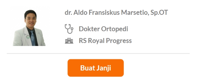 Dokter Spesialis Ortopedi dan Traumatologi Terbaik di Jakarta Utara - Alodokter