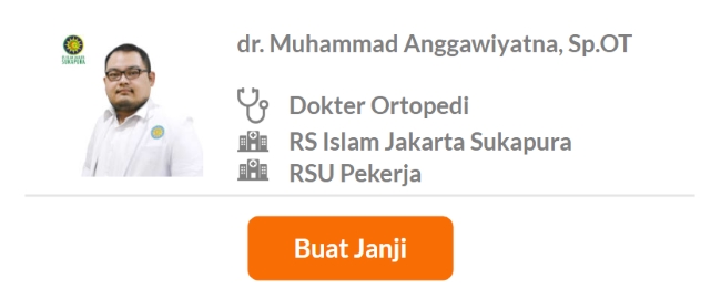 Dokter Spesialis Ortopedi dan Traumatologi Terbaik di Jakarta Utara - Alodokter