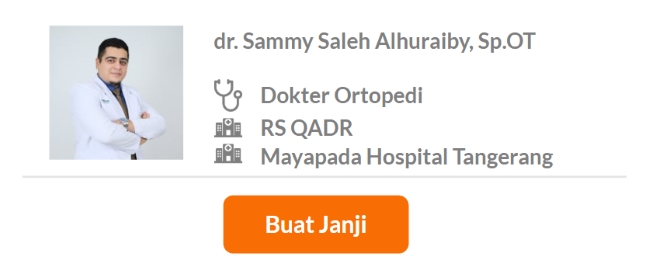 Dokter Spesialis Ortopedi dan Traumatologi Terbaik di Tangerang - Alodokter
