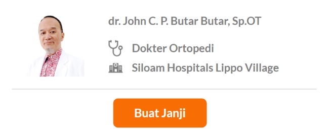 Dokter Spesialis Ortopedi dan Traumatologi Terbaik di Tangerang - Alodokter