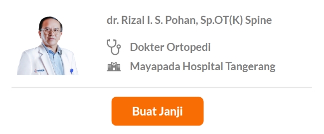 Dokter Spesialis Ortopedi dan Traumatologi Terbaik di Tangerang - Alodokter