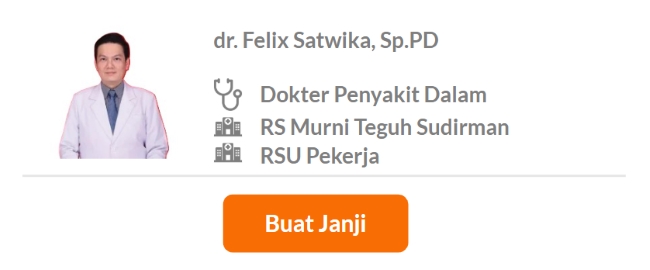 Dokter Spesialis Penyakit Dalam Terbaik di Jakarta Pusat - Alodokter